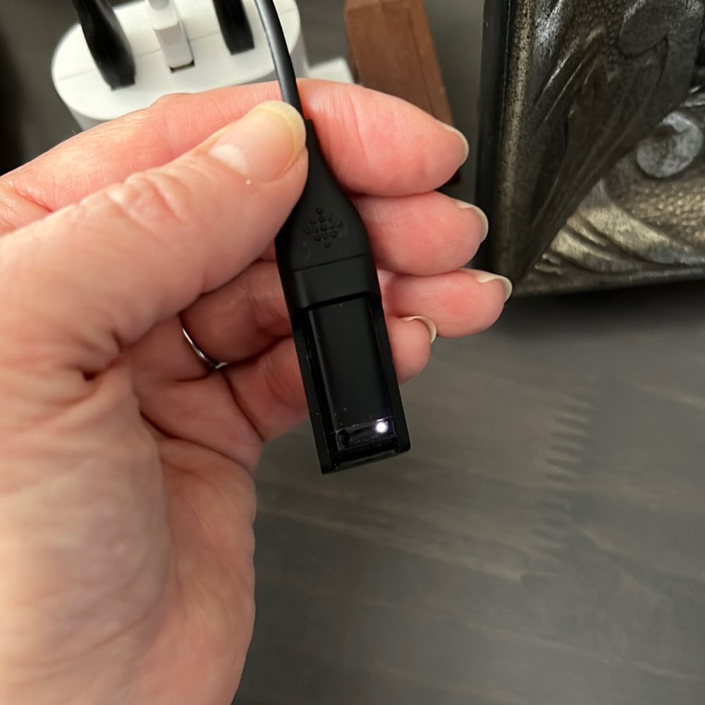 fitbit Flex, charger and watch band, black